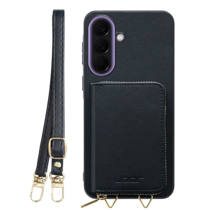 [ LOOF CASUAL-SHELL POUCH ] Galaxy A57 5G SC-54G SCG39 SM-A576Z SM-A576C ケース ショルダー スマホショルダー 背面 収納 ポーチ付き カバー スマホケース ストラップ レザー [ Galaxy A57 5G ]
