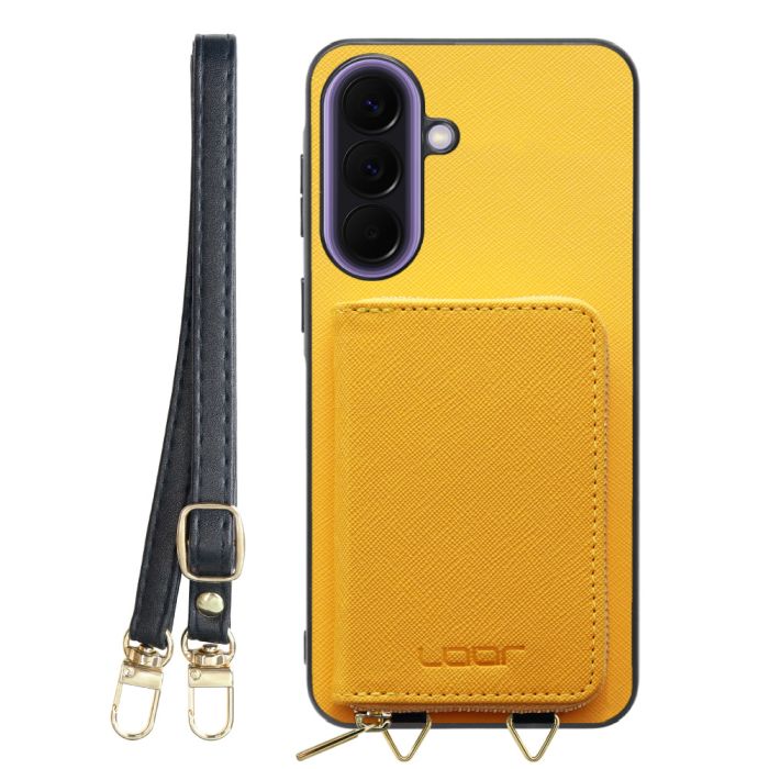 [ LOOF CASUAL-SHELL POUCH ] Galaxy A57 5G SC-54G SCG39 SM-A576Z SM-A576C ケース ショルダー スマホショルダー 背面 収納 ポーチ付き カバー スマホケース ストラップ レザー [ Galaxy A57 5G ]