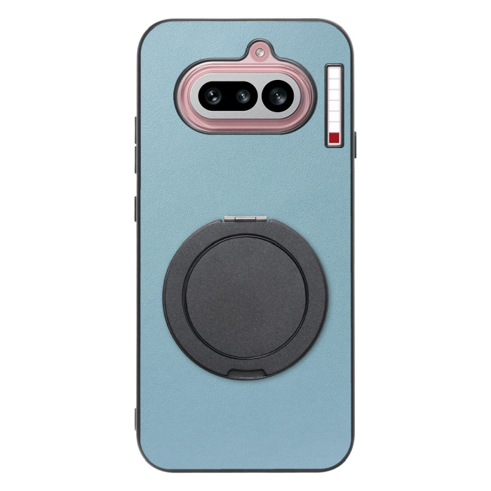 [ LOOF RING-SHELL (シンプル Ver.) ] Nothing Phone (4a) A069 スマホケース 背面 ケース カバー ハードケース スマホリング リング付き 本革 ストラップホール [ Nothing Phone (4a) ]