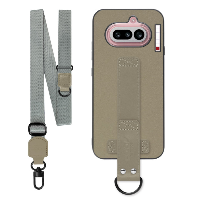 [ LOOF STRAP-SHELL (ロング+ Ver.) ] Nothing Phone (4a) A069 スマホケース 背面 ケース カバー ハードケース ショルダーベルト  本革 [ Nothing Phone (4a) ]