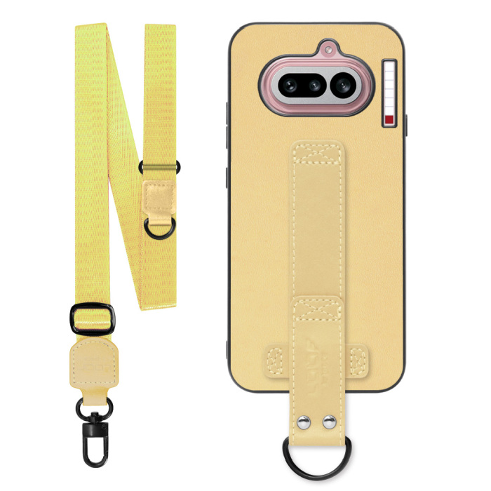 [ LOOF STRAP-SHELL (ロング+ Ver.) ] Nothing Phone (4a) A069 スマホケース 背面 ケース カバー ハードケース ショルダーベルト  本革 [ Nothing Phone (4a) ]