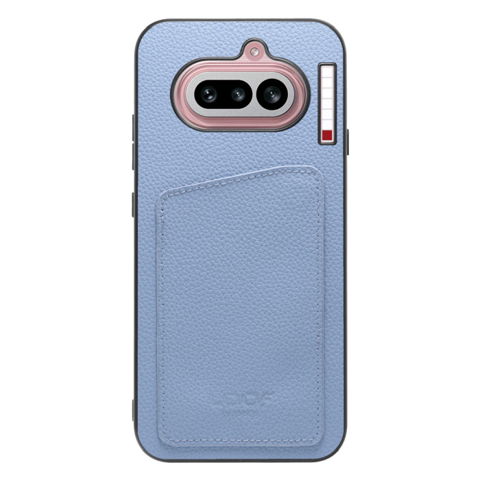 [ LOOF INVISIBLE CARD CASE-SHELL ] Nothing Phone (4a) A069 スマホケース 背面 ケース カバー 本革 見えない収納 カード 見えない 落ちない マグネット [ Nothing Phone (4a) ]