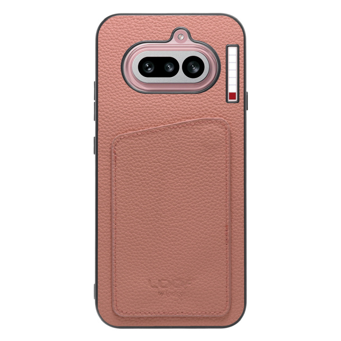 [ LOOF INVISIBLE CARD CASE-SHELL ] Nothing Phone (4a) A069 スマホケース 背面 ケース カバー 本革 見えない収納 カード 見えない 落ちない マグネット [ Nothing Phone (4a) ]