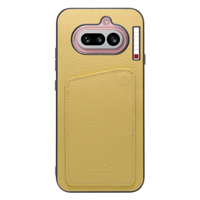 [ LOOF INVISIBLE CARD CASE-SHELL ] Nothing Phone (4a) A069 スマホケース 背面 ケース カバー 本革 見えない収納 カード 見えない 落ちない マグネット [ Nothing Phone (4a) ]