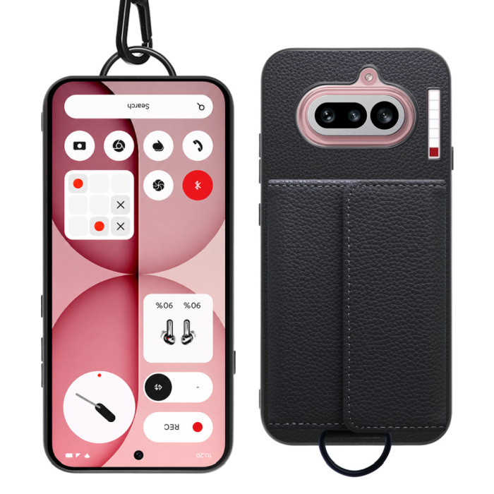 [ LOOF WALLET-SHELL ] Nothing Phone (4a) A069  ケース カバー スマホケース ショルダー スマホショルダー 本革 背面収納 財布 カード入れ [ Nothing Phone (4a) ]