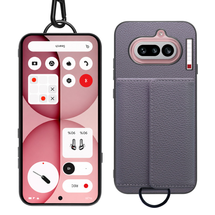 [ LOOF WALLET-SHELL ] Nothing Phone (4a) A069  ケース カバー スマホケース ショルダー スマホショルダー 本革 背面収納 財布 カード入れ [ Nothing Phone (4a) ]