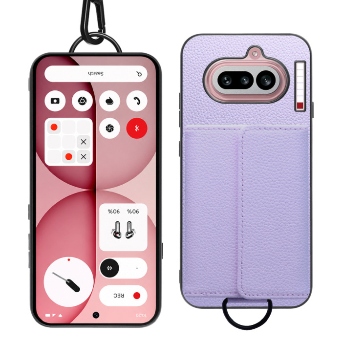 [ LOOF WALLET-SHELL ] Nothing Phone (4a) A069  ケース カバー スマホケース ショルダー スマホショルダー 本革 背面収納 財布 カード入れ [ Nothing Phone (4a) ]