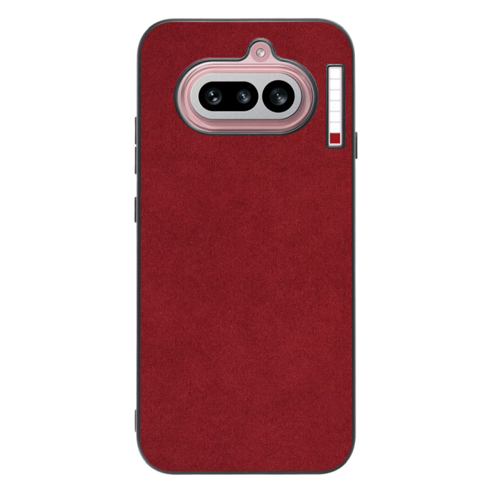 [ LOOF ALCANTARA-SHELL ] Nothing Phone (4a) A069 ケース カバー スマホケース アルカンターラ シンプル ストラップホール [ Nothing Phone (4a) ]