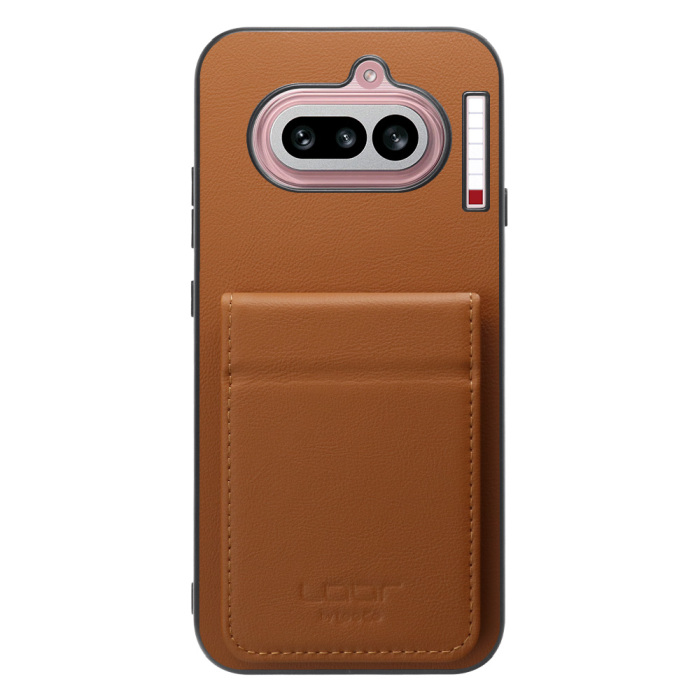 [ LOOF BASIC-SHELL SLIM CARD 2カード ] Nothing Phone (4a) A069 ケース 背面 カード収納 カード入れ カードポケット カバー スマホケース 薄型 大容量 本革 [ Nothing Phone (4a) ]