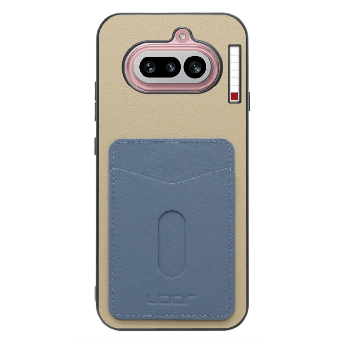 [ LOOF PASS-SHELL (LEATHER Ver.) スライド ] Nothing Phone (4a) A069 スマホケース 背面 ケース カバー ハードケース カード収納 カードホルダー ストラップホール [ Nothing Phone (4a) ]