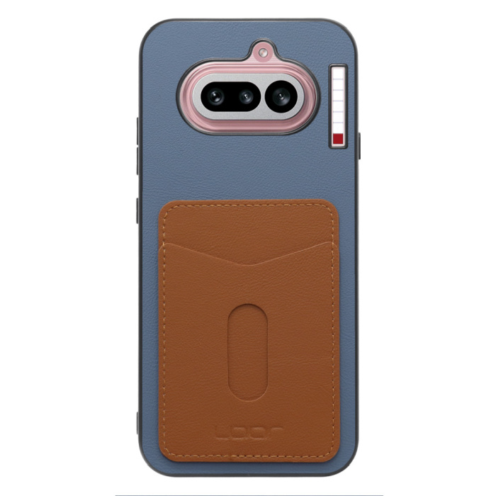 [ LOOF PASS-SHELL (LEATHER Ver.) スライド ] Nothing Phone (4a) A069 スマホケース 背面 ケース カバー ハードケース カード収納 カードホルダー ストラップホール [ Nothing Phone (4a) ]