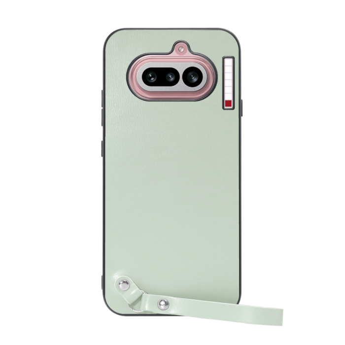 [ LOOF MACARON-SHELL ] Nothing Phone (4a) A069 スマホケース 背面 ケース カバー ハードケース ストラップ付き 本革 ストラップホール [ Nothing Phone (4a) ]