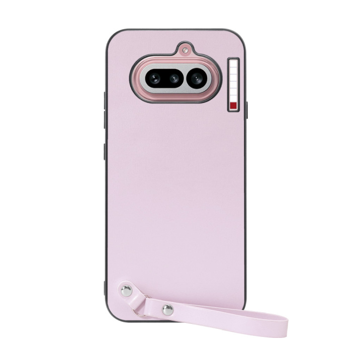 [ LOOF MACARON-SHELL ] Nothing Phone (4a) A069 スマホケース 背面 ケース カバー ハードケース ストラップ付き 本革 ストラップホール [ Nothing Phone (4a) ]