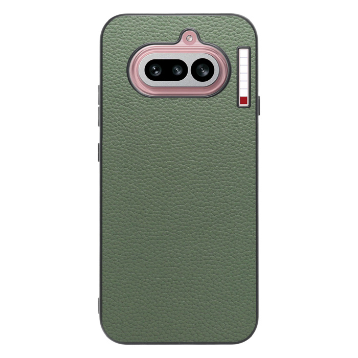 [ LOOF LUXURY-SHELL ] Nothing Phone (4a) A069 スマホケース 背面 ケース カバー ハードケース 本革 ストラップホール [ Nothing Phone (4a) ]
