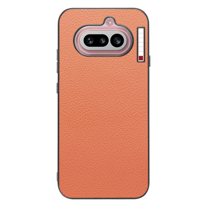 [ LOOF LUXURY-SHELL ] Nothing Phone (4a) A069 スマホケース 背面 ケース カバー ハードケース 本革 ストラップホール [ Nothing Phone (4a) ]