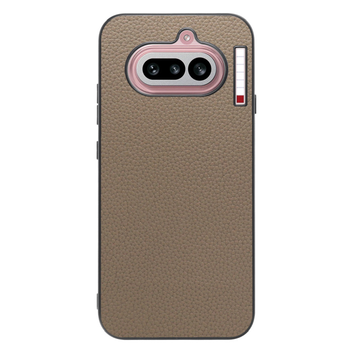 [ LOOF LUXURY-SHELL ] Nothing Phone (4a) A069 スマホケース 背面 ケース カバー ハードケース 本革 ストラップホール [ Nothing Phone (4a) ]