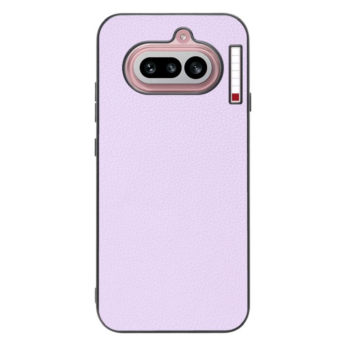 [ LOOF LUXURY-SHELL ] Nothing Phone (4a) A069 スマホケース 背面 ケース カバー ハードケース 本革 ストラップホール [ Nothing Phone (4a) ]