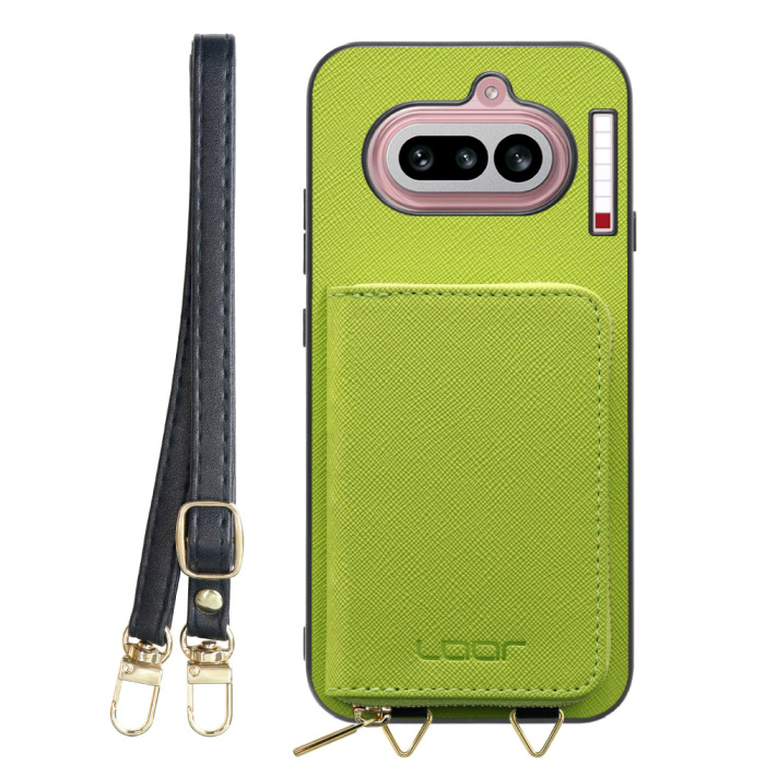 [ LOOF CASUAL-SHELL POUCH ] Nothing Phone (4a) A069 ケース ショルダー スマホショルダー 背面 収納 ポーチ付き カバー スマホケース ストラップ レザー [ Nothing Phone (4a) ]