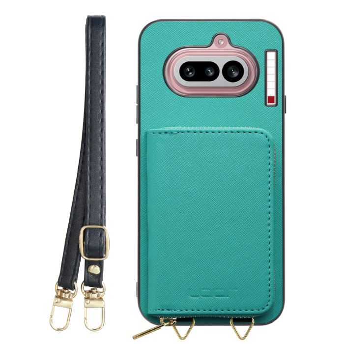 [ LOOF CASUAL-SHELL POUCH ] Nothing Phone (4a) A069 ケース ショルダー スマホショルダー 背面 収納 ポーチ付き カバー スマホケース ストラップ レザー [ Nothing Phone (4a) ]