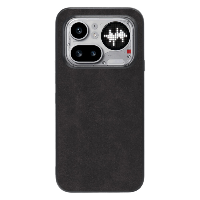 [ LOOF ALCANTARA-SHELL ] Nothing Phone (4a) Pro A069P ケース カバー スマホケース アルカンターラ シンプル ストラップホール [ Nothing Phone (4a) Pro ]