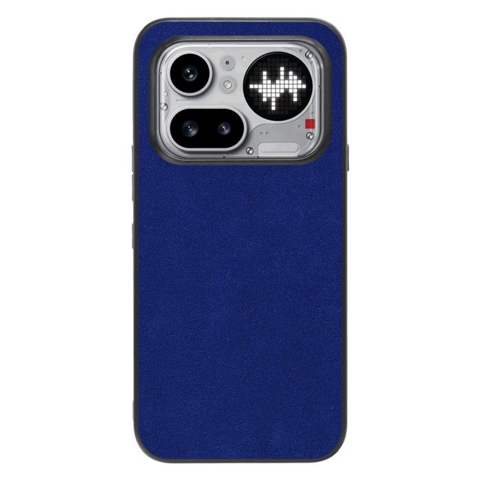 [ LOOF ALCANTARA-SHELL ] Nothing Phone (4a) Pro A069P ケース カバー スマホケース アルカンターラ シンプル ストラップホール [ Nothing Phone (4a) Pro ]
