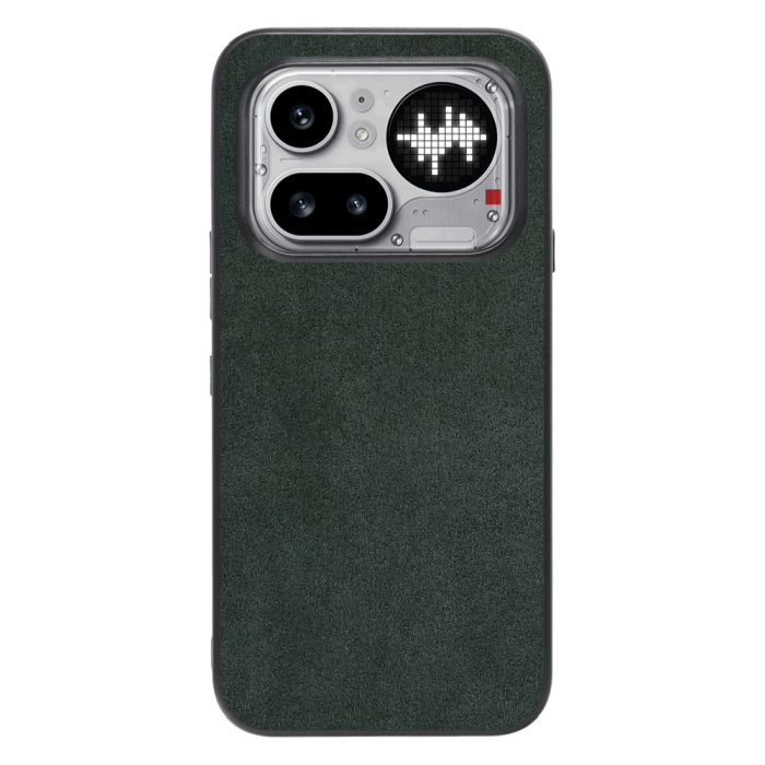 [ LOOF ALCANTARA-SHELL ] Nothing Phone (4a) Pro A069P ケース カバー スマホケース アルカンターラ シンプル ストラップホール [ Nothing Phone (4a) Pro ]