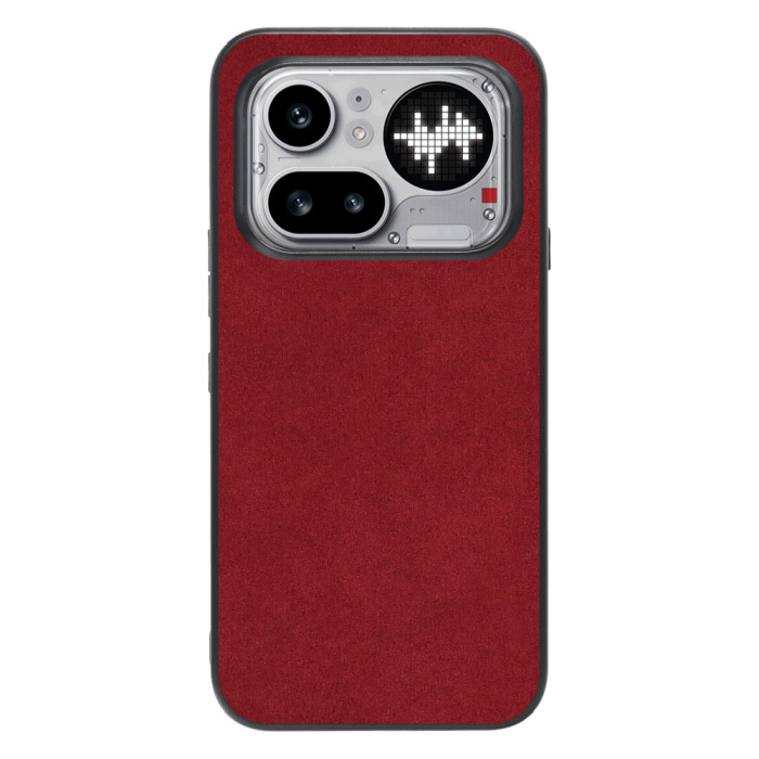[ LOOF ALCANTARA-SHELL ] Nothing Phone (4a) Pro A069P ケース カバー スマホケース アルカンターラ シンプル ストラップホール [ Nothing Phone (4a) Pro ]