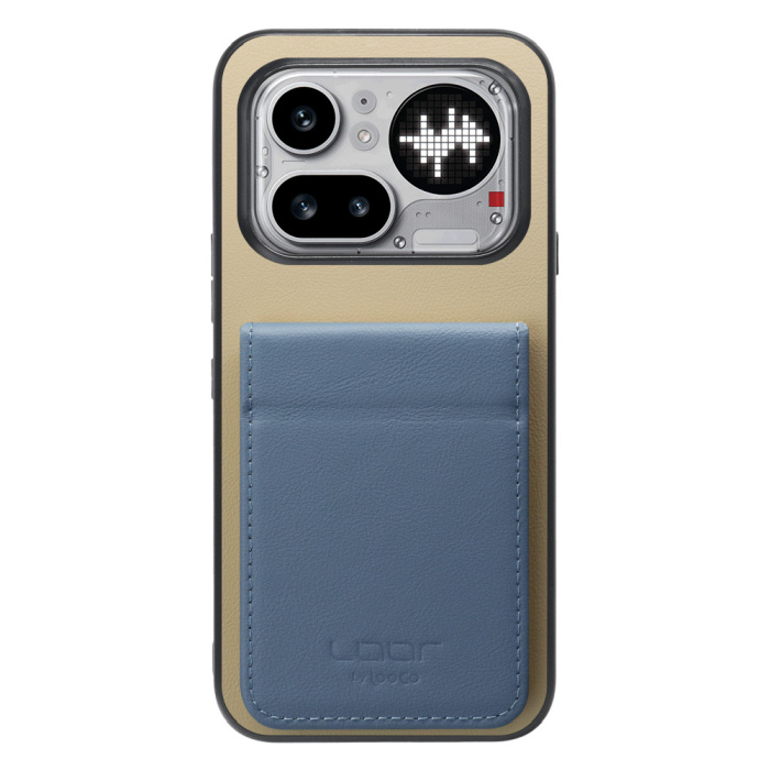 [ LOOF BASIC-SHELL SLIM CARD 2カード ] Nothing Phone (4a) Pro A069P ケース 背面 カード収納 カード入れ カードポケット カバー スマホケース 薄型 大容量 本革 [ Nothing Phone (4a) Pro ]