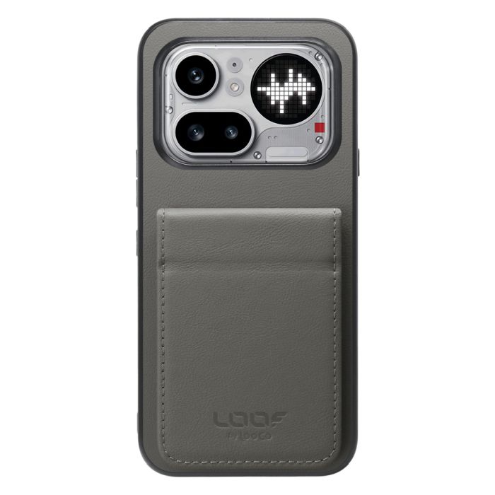 [ LOOF FOLD ] Nothing Phone (4a) Pro A069P ケース 背面 カード収納 カード入れ カードポケット カバー スマホケース 薄型 大容量 本革 [ Nothing Phone (4a) Pro ]