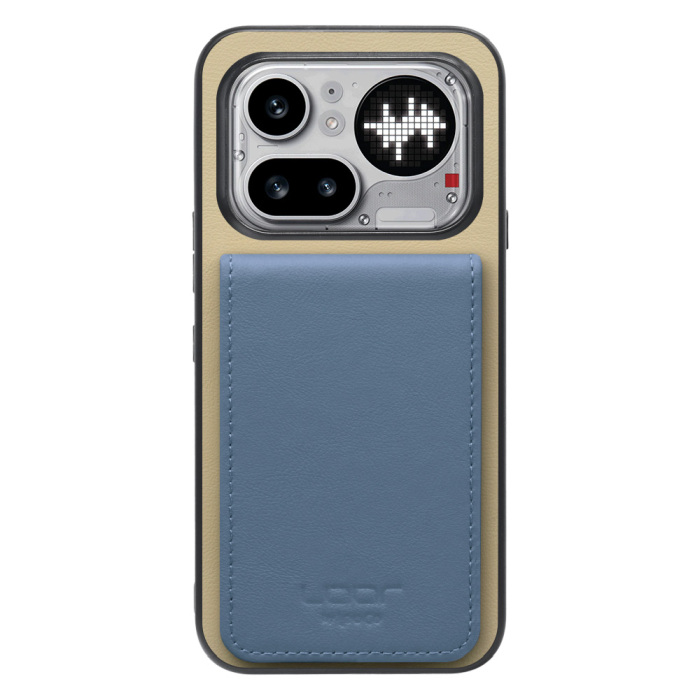 [ LOOF BASIC-SHELL SLIM CARD 4カード ] Nothing Phone (4a) Pro A069P ケース 背面 カード収納 カード入れ カードポケット カバー スマホケース 薄型 大容量 本革 [ Nothing Phone (4a) Pro ]