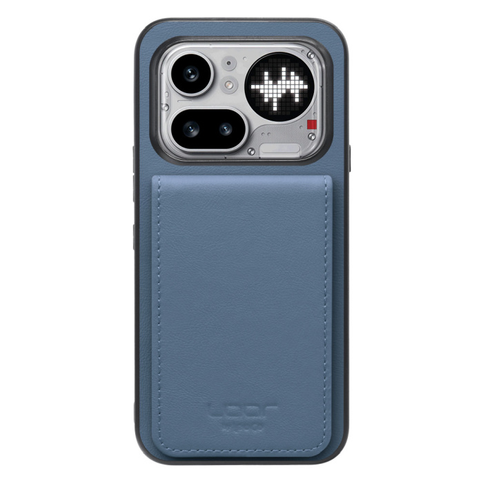 [ LOOF BASIC-SHELL SLIM CARD 4カード ] Nothing Phone (4a) Pro A069P ケース 背面 カード収納 カード入れ カードポケット カバー スマホケース 薄型 大容量 本革 [ Nothing Phone (4a) Pro ]