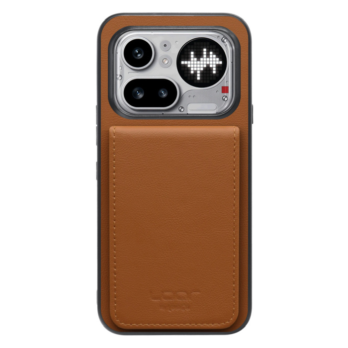 [ LOOF BASIC-SHELL SLIM CARD 4カード ] Nothing Phone (4a) Pro A069P ケース 背面 カード収納 カード入れ カードポケット カバー スマホケース 薄型 大容量 本革 [ Nothing Phone (4a) Pro ]
