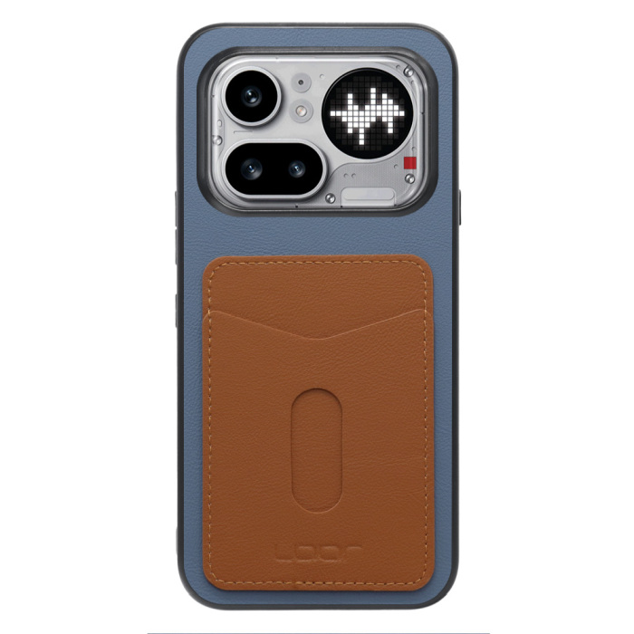 [ LOOF PASS-SHELL (LEATHER Ver.) スライド ] Nothing Phone (4a) Pro A069P スマホケース 背面 ケース カバー ハードケース カード収納 カードホルダー ストラップホール [ Nothing Phone (4a) Pro ]