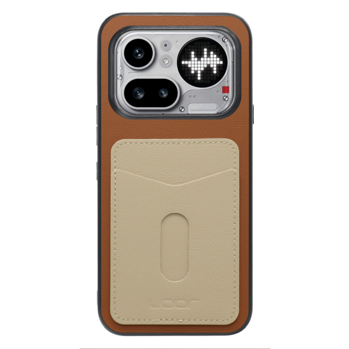 [ LOOF PASS-SHELL (LEATHER Ver.) スライド ] Nothing Phone (4a) Pro A069P スマホケース 背面 ケース カバー ハードケース カード収納 カードホルダー ストラップホール [ Nothing Phone (4a) Pro ]