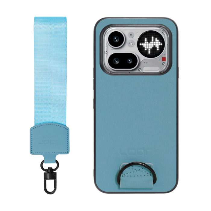 [ LOOF STRAP-SHELL (ショートVer.) ] Nothing Phone (4a) Pro A069P スマホケース 背面 ケース カバー ハードケース ハンドストラップ  本革 [ Nothing Phone (4a) Pro ]