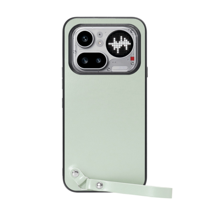 [ LOOF MACARON-SHELL ] Nothing Phone (4a) Pro A069P スマホケース 背面 ケース カバー ハードケース ストラップ付き 本革 ストラップホール [ Nothing Phone (4a) Pro ]