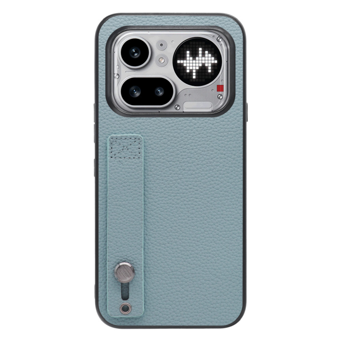 [ LOOF HOLD-SHELL ] Nothing Phone (4a) Pro A069P スマホケース 背面 ケース カバー ハードケース 背面ベルト 本革 ストラップホール [ Nothing Phone (4a) Pro ]