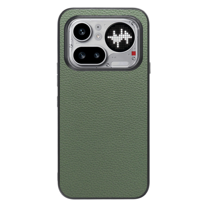 [ LOOF LUXURY-SHELL ] Nothing Phone (4a) Pro A069P スマホケース 背面 ケース カバー ハードケース 本革 ストラップホール [ Nothing Phone (4a) Pro ]
