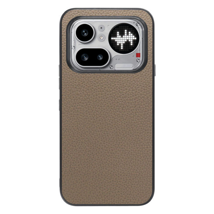 [ LOOF LUXURY-SHELL ] Nothing Phone (4a) Pro A069P スマホケース 背面 ケース カバー ハードケース 本革 ストラップホール [ Nothing Phone (4a) Pro ]