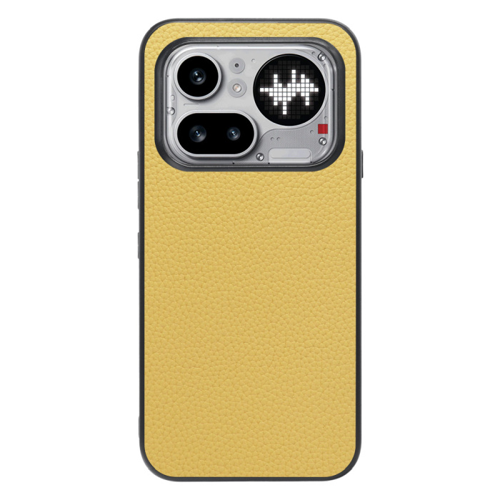 [ LOOF LUXURY-SHELL ] Nothing Phone (4a) Pro A069P スマホケース 背面 ケース カバー ハードケース 本革 ストラップホール [ Nothing Phone (4a) Pro ]