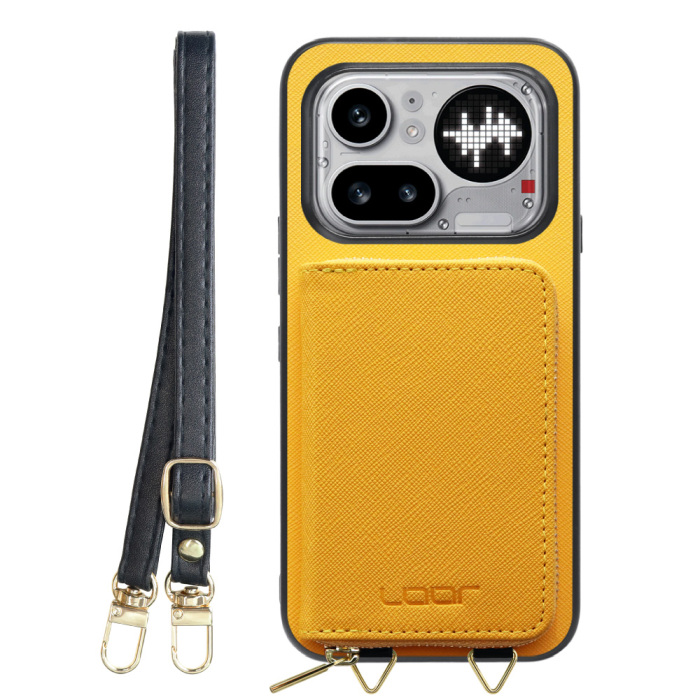 [ LOOF CASUAL-SHELL POUCH ] Nothing Phone (4a) Pro A069P ケース ショルダー スマホショルダー 背面 収納 ポーチ付き カバー スマホケース ストラップ レザー [ Nothing Phone (4a) Pro ]