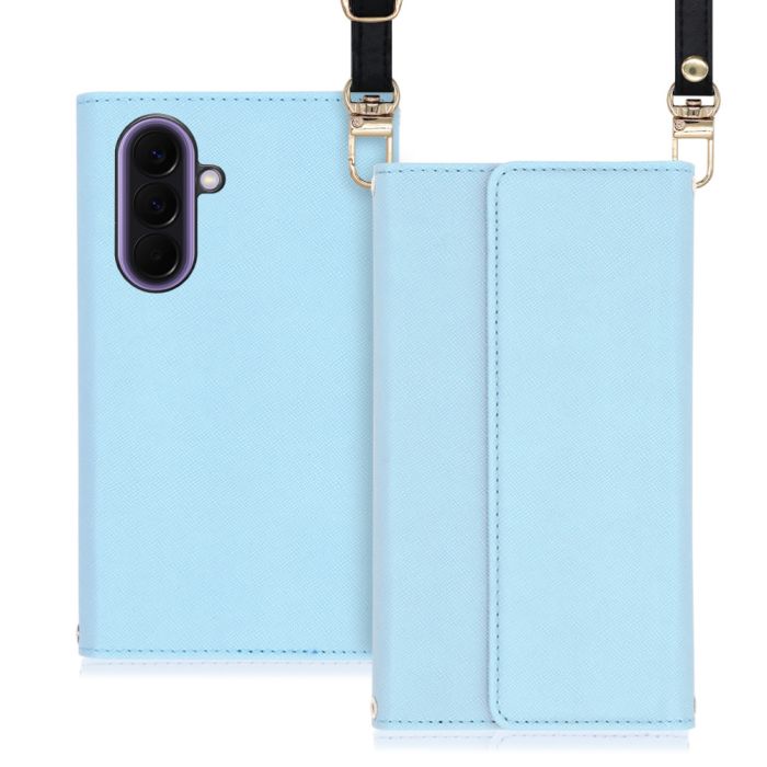 [ LOOF STRAP ] Galaxy A57 5G SC-54G SCG39 SM-A576Z SM-A576C スマホケース ケース カバー ショルダー スマホショルダー ストラップ 肩掛け 首掛け 手帳型ケース カード収納 マグネット付き [ Galaxy A57 5G ]