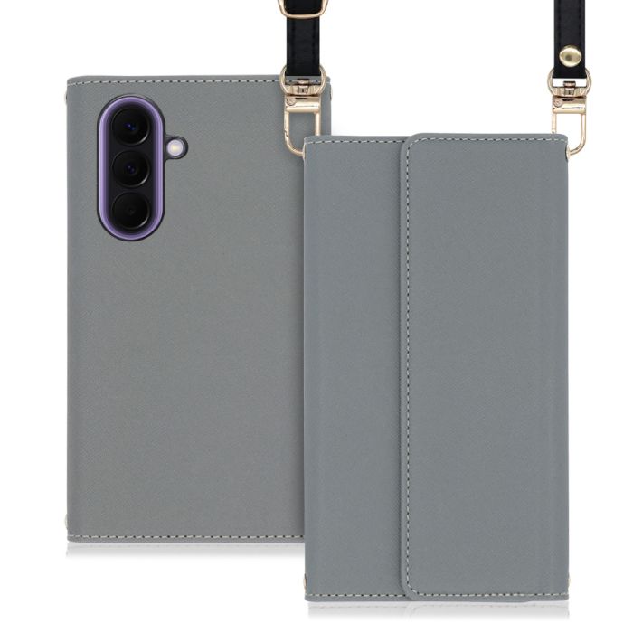 [ LOOF STRAP ] Galaxy A57 5G SC-54G SCG39 SM-A576Z SM-A576C スマホケース ケース カバー ショルダー スマホショルダー ストラップ 肩掛け 首掛け 手帳型ケース カード収納 マグネット付き [ Galaxy A57 5G ]