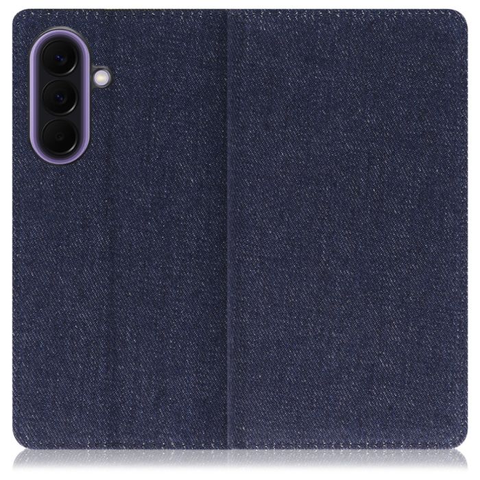 [ LOOF DENIM ] Galaxy A57 5G SC-54G SCG39 SM-A576Z SM-A576C スマホケース ケース カバー 手帳型ケース カード収納 マグネット付き デニム ベルトなし [ Galaxy A57 5G ]