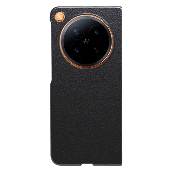 [ LOOF LUXURY-SHELL ] OPPO Find N6 CPH2765 スマホケース 背面 ケース カバー ハードケース 本革 [ OPPO Find N6 ]