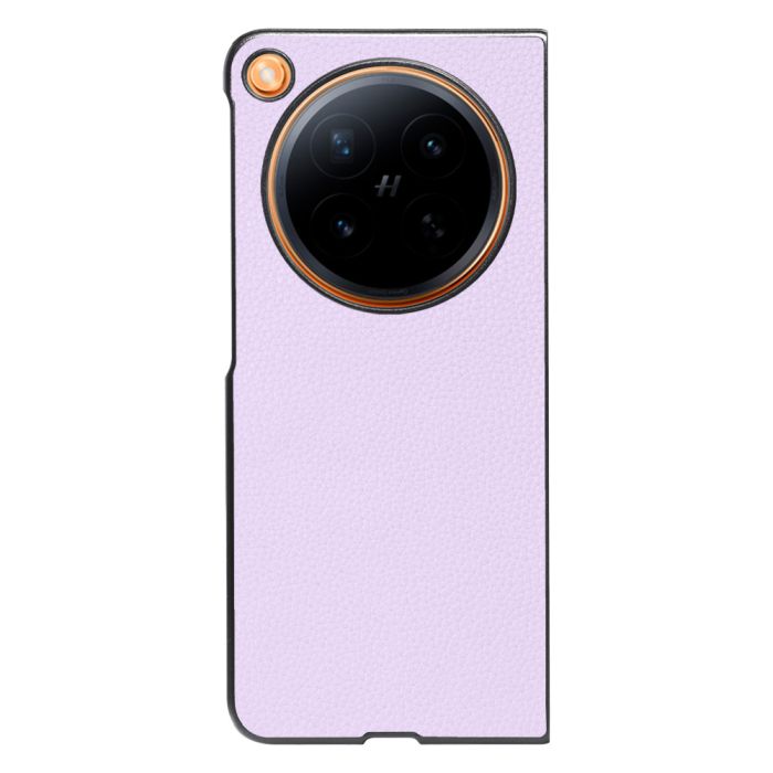 [ LOOF LUXURY-SHELL ] OPPO Find N6 CPH2765 スマホケース 背面 ケース カバー ハードケース 本革 [ OPPO Find N6 ]