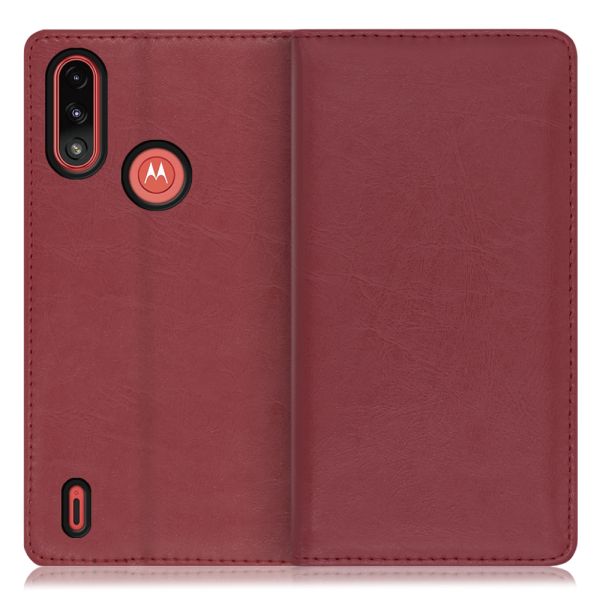 [ LOOF ROYALE ] moto e7 power motoe7power e7power スマホケース ケース カバー 手帳型ケース カード収納 マグネット付き 本革 ベルトなし [ moto e7 power ]