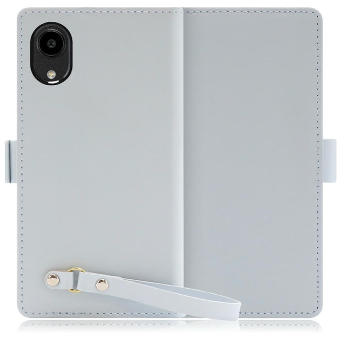 [ LOOF MACARON ] DIGNO SX5 KC-S306 スマホケース ケース カバー 手帳型ケース カード収納 ストラップ ベルト付き マグネット付き 本革 [ DIGNO SX5 ]
