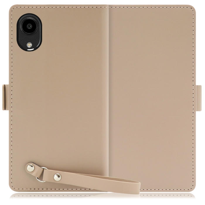 [ LOOF MACARON ] DIGNO SX5 KC-S306 スマホケース ケース カバー 手帳型ケース カード収納 ストラップ ベルト付き マグネット付き 本革 [ DIGNO SX5 ]