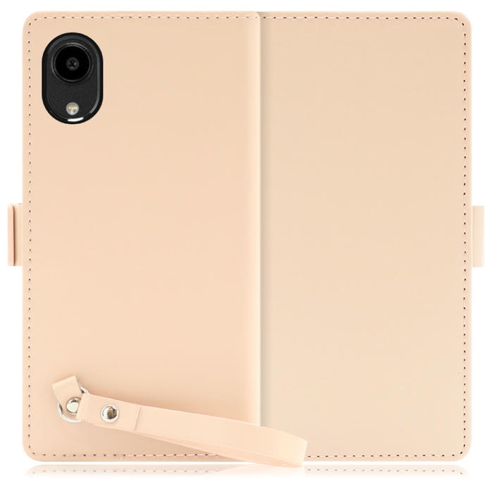 [ LOOF MACARON ] DIGNO SX5 KC-S306 スマホケース ケース カバー 手帳型ケース カード収納 ストラップ ベルト付き マグネット付き 本革 [ DIGNO SX5 ]